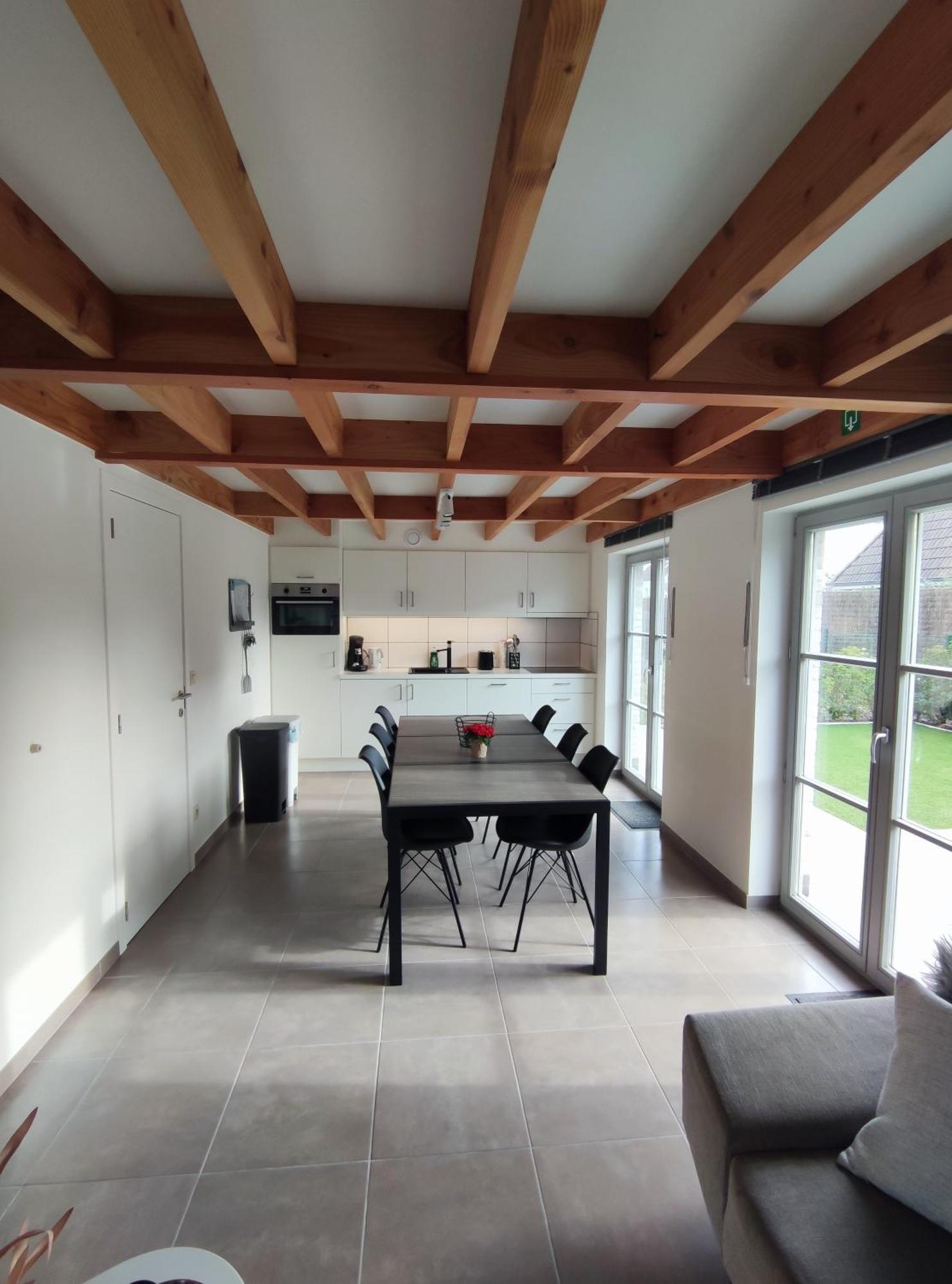 Polderhuis 10: Airco Comfort with Private Parking and Garden Koksijde Exterior photo